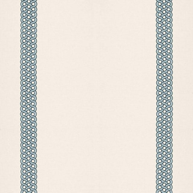 Schumacher Mandeville Embroidery Pacific Fabric