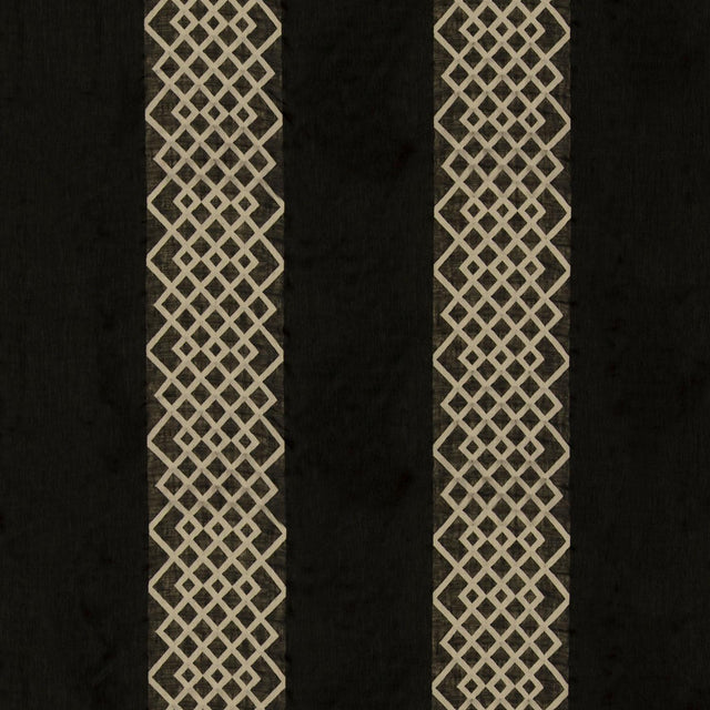 Threads DIAMOND SHEER EBONY Drapery Fabric