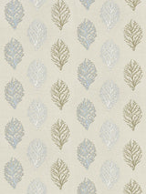 Scalamandre Coral Reef Embroidery Sand Fabric