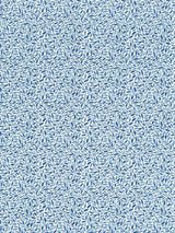 Scalamandre Meadow Embroidery Marine Fabric