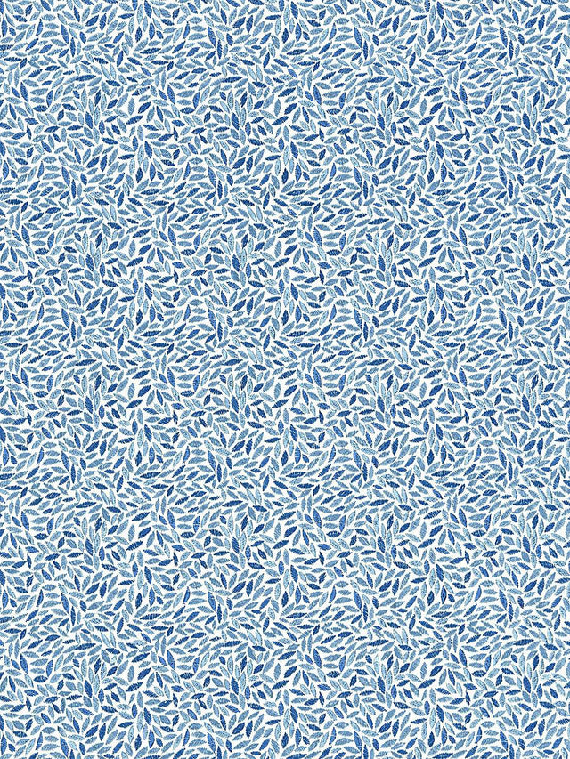 Scalamandre Meadow Embroidery Marine Fabric