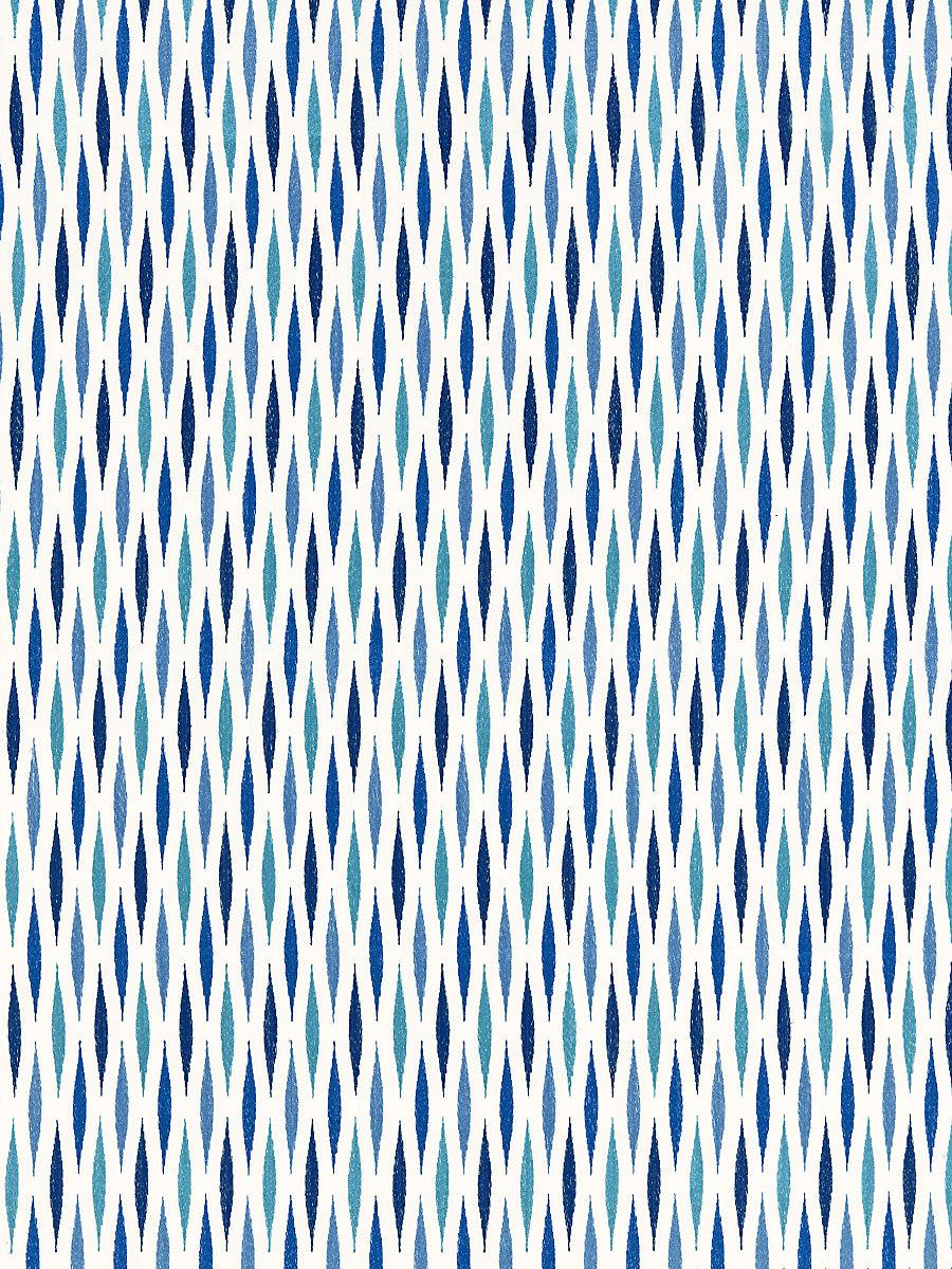 Scalamandre Cascade Embroidery Marine Fabric