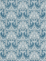 Scalamandre Kandira Ikat Marine Fabric