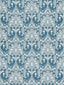 Scalamandre Kandira Ikat Marine Fabric