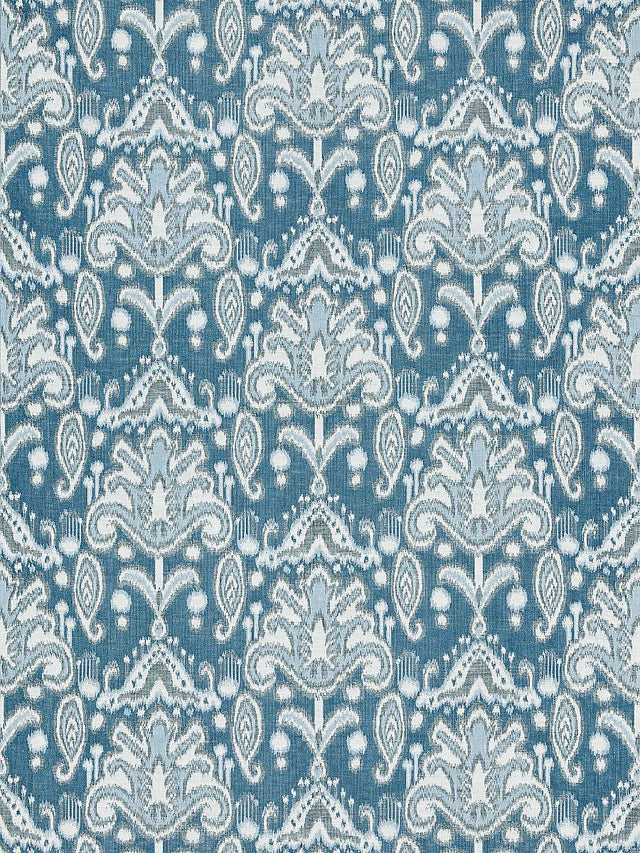 Scalamandre Kandira Ikat Marine Fabric