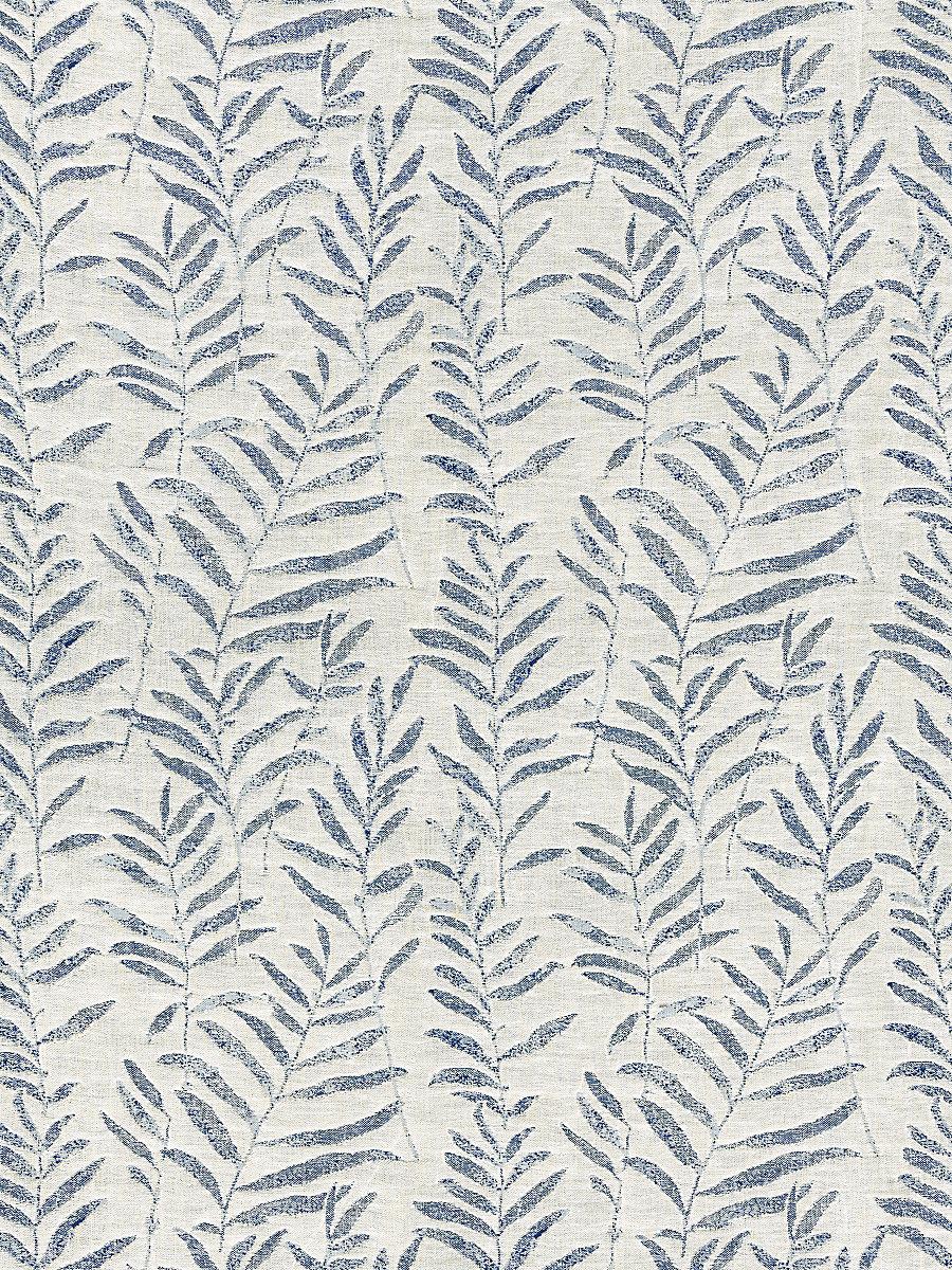 Scalamandre Willow Weave Navy Fabric