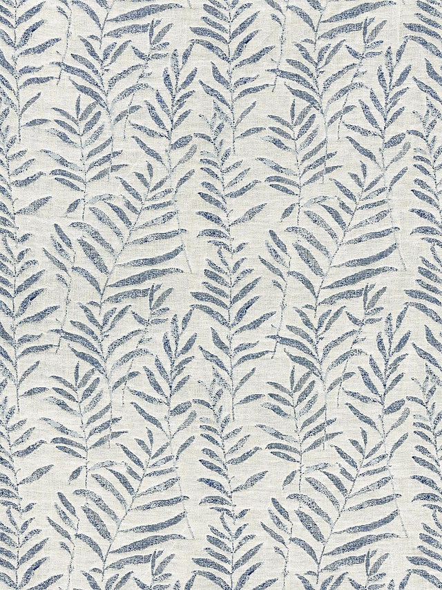 Scalamandre Willow Weave Navy Fabric