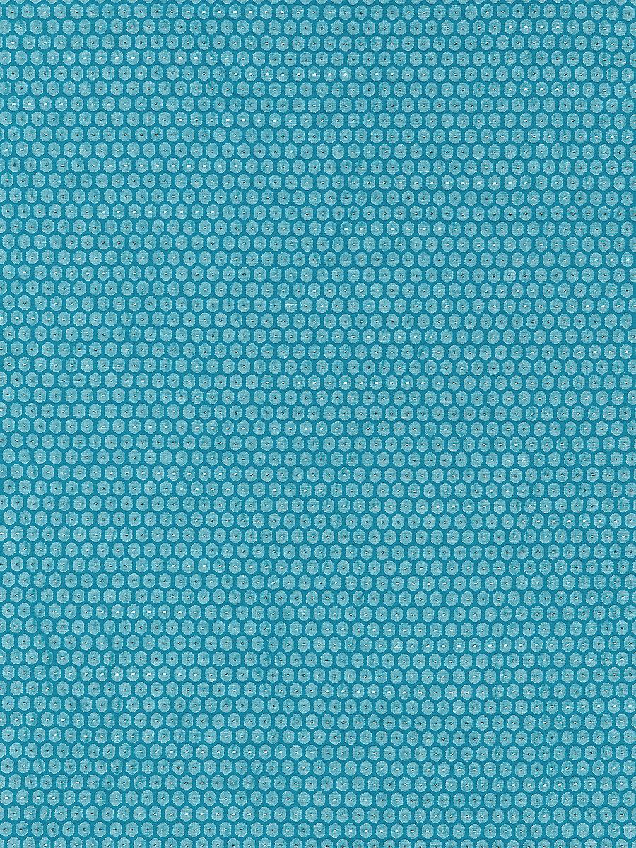 Scalamandre Honeycomb Weave Turquoise Fabric