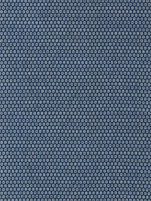 Scalamandre Honeycomb Weave Navy Fabric