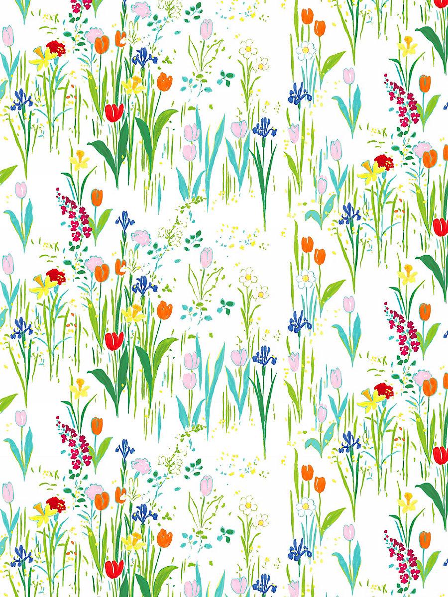 Scalamandre Guermantes White Fabric