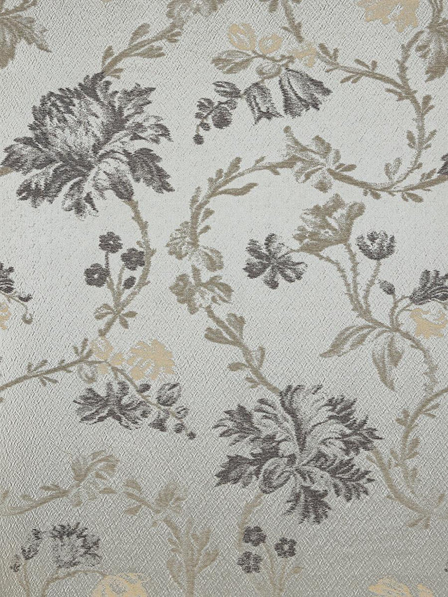 Scalamandre Mallorcan Garden Pewter Fabric
