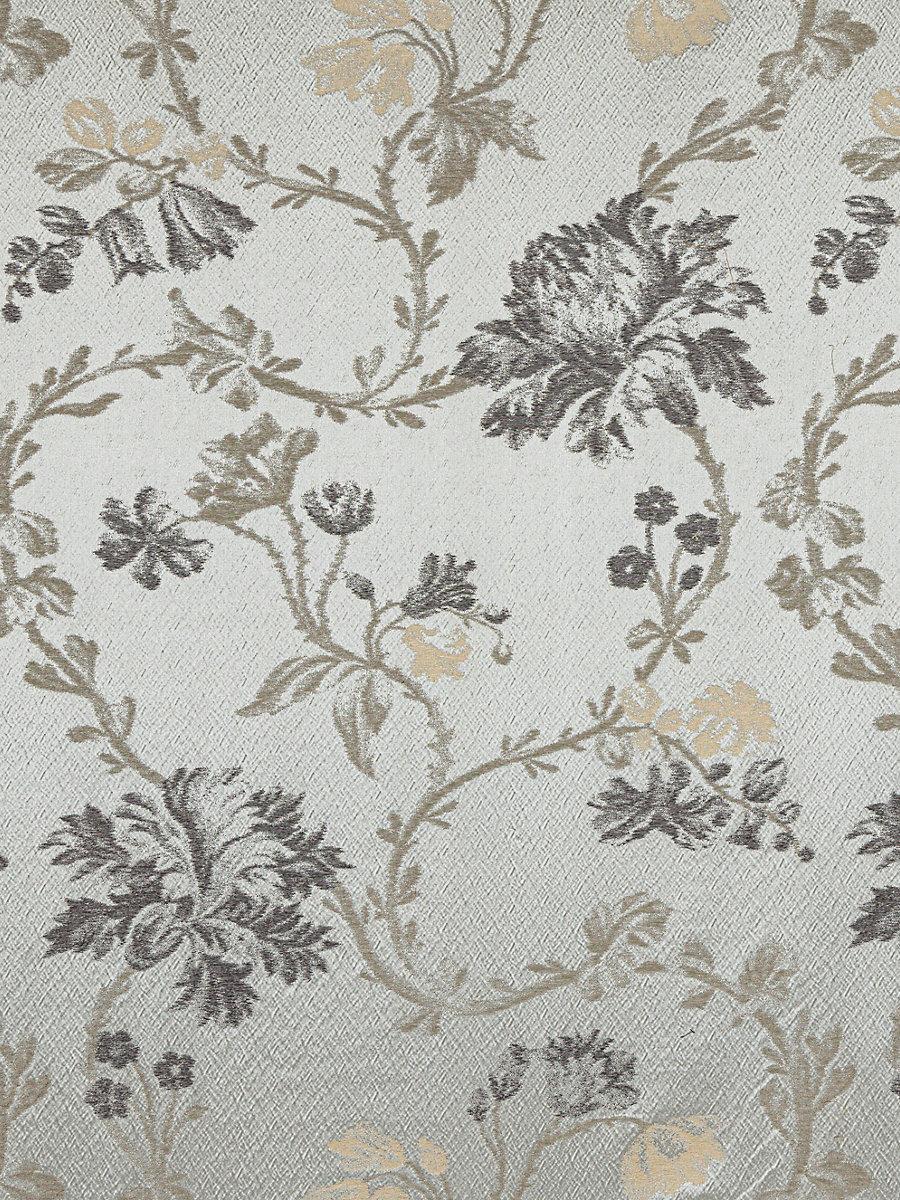 Scalamandre Mallorcan Garden Pewter Fabric