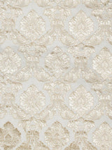 Scalamandre Castellet Sheer Ivory Fabric
