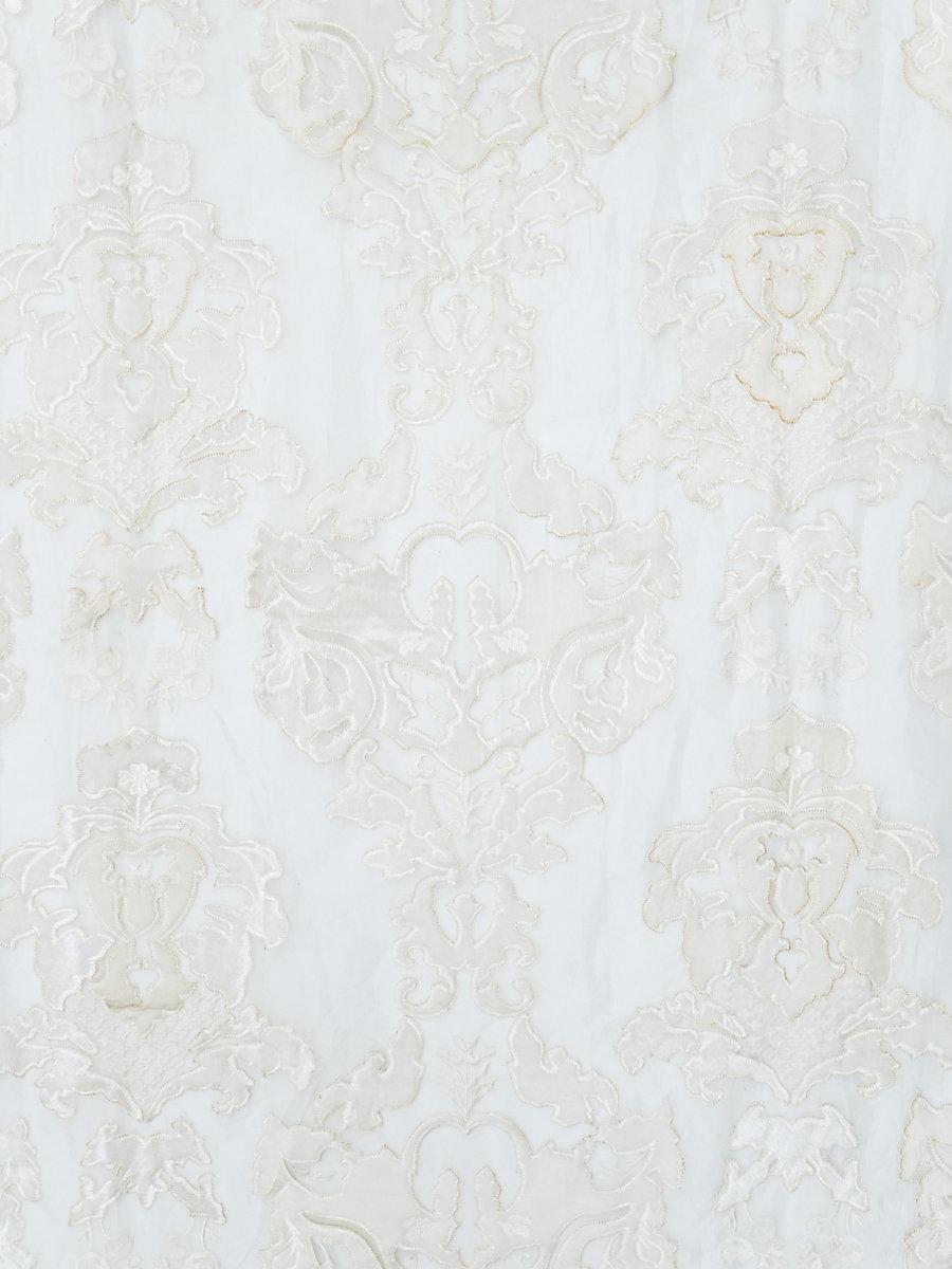 Scalamandre Palazzo Ricci Sheer Ivory Fabric