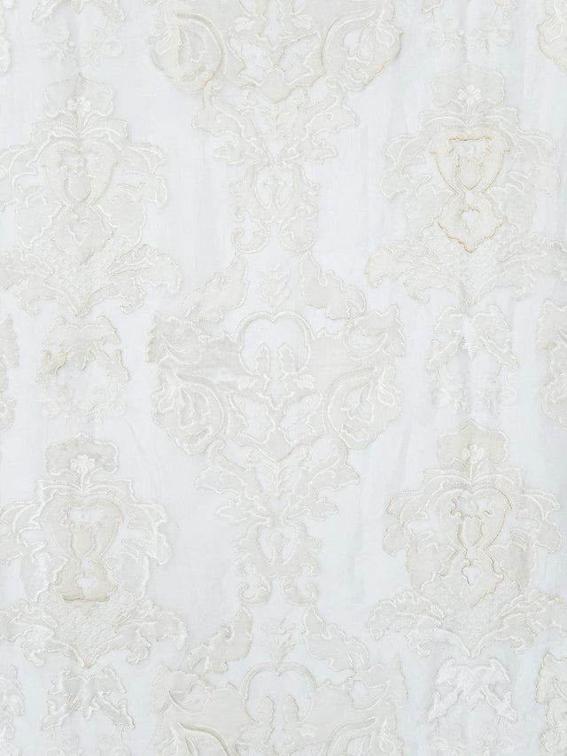 Scalamandre Palazzo Ricci Sheer Ivory Fabric