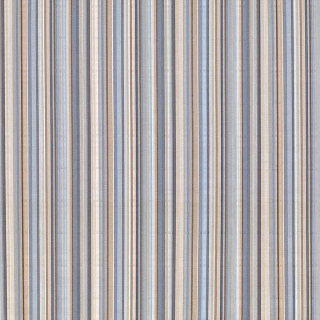 Kasmir Concordia Stripe Nile Blue Fabric