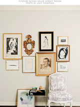 Scalamandre Balinese Peacock Linen Print Lavender Fabric