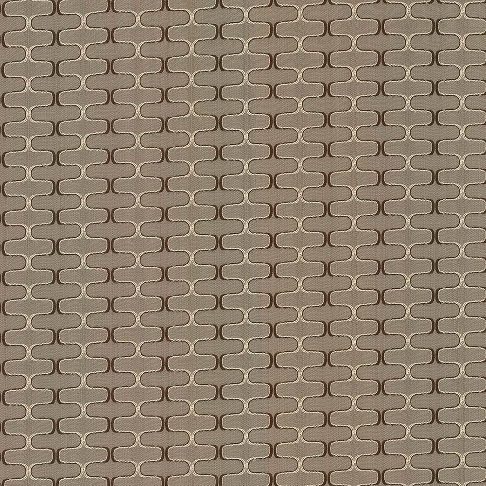 Kasmir Conga Line Mocha Fabric
