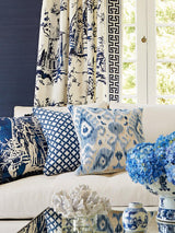 Scalamandre Tashkent Velvet Pacific Fabric