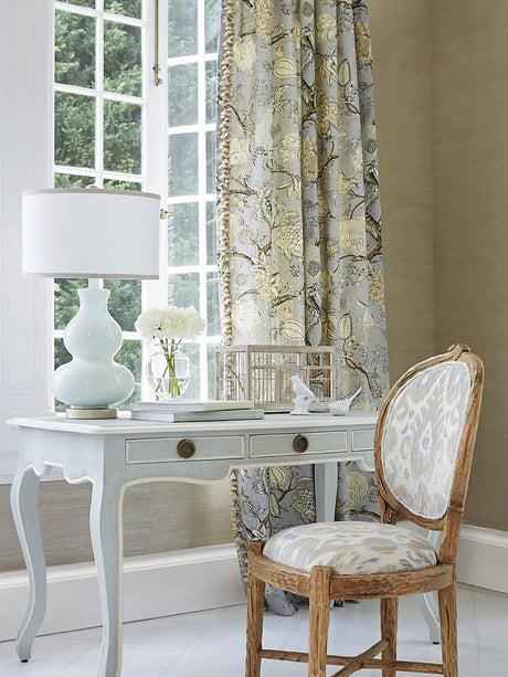 Scalamandre Tashkent Velvet Smoke Fabric