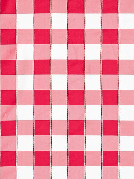Scalamandre Chelsea Check Cerise Fabric