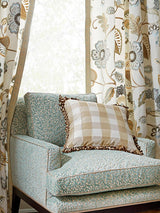 Scalamandre Chelsea Check Navy Fabric