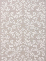 Scalamandre Chiara Embroidery Pearl Grey Fabric