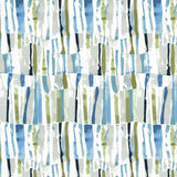 Kasmir Contempo Stripe Aqua Fabric