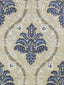Scalamandre Isabella Embroidery Porcelain Fabric
