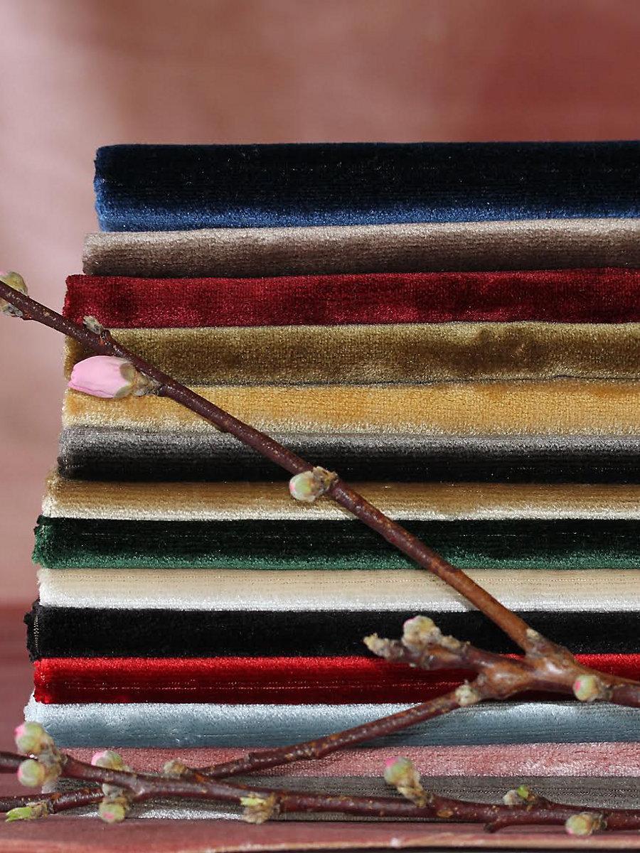 Scalamandre Tiberius Bordeaux Fabric