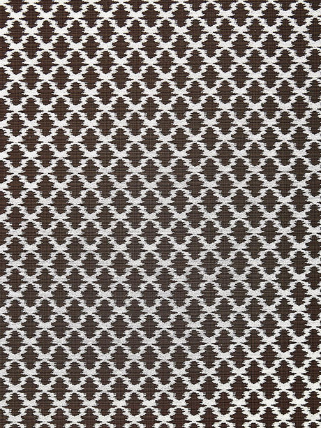 Scalamandre Samarinda Ikat Black Walnut Fabric