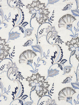 Scalamandre Adara Embroidery Delft Fabric