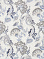 Scalamandre Adara Embroidery Delft Fabric