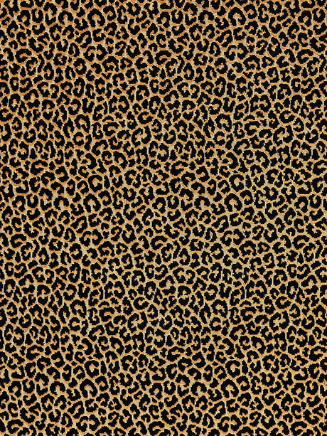 Scalamandre Panthera Velvet Ebony Fabric