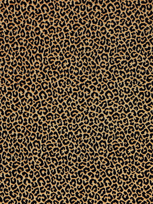 Scalamandre Panthera Velvet Ebony Fabric