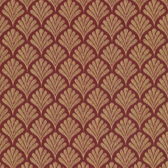 Kasmir Coquille Red Fabric