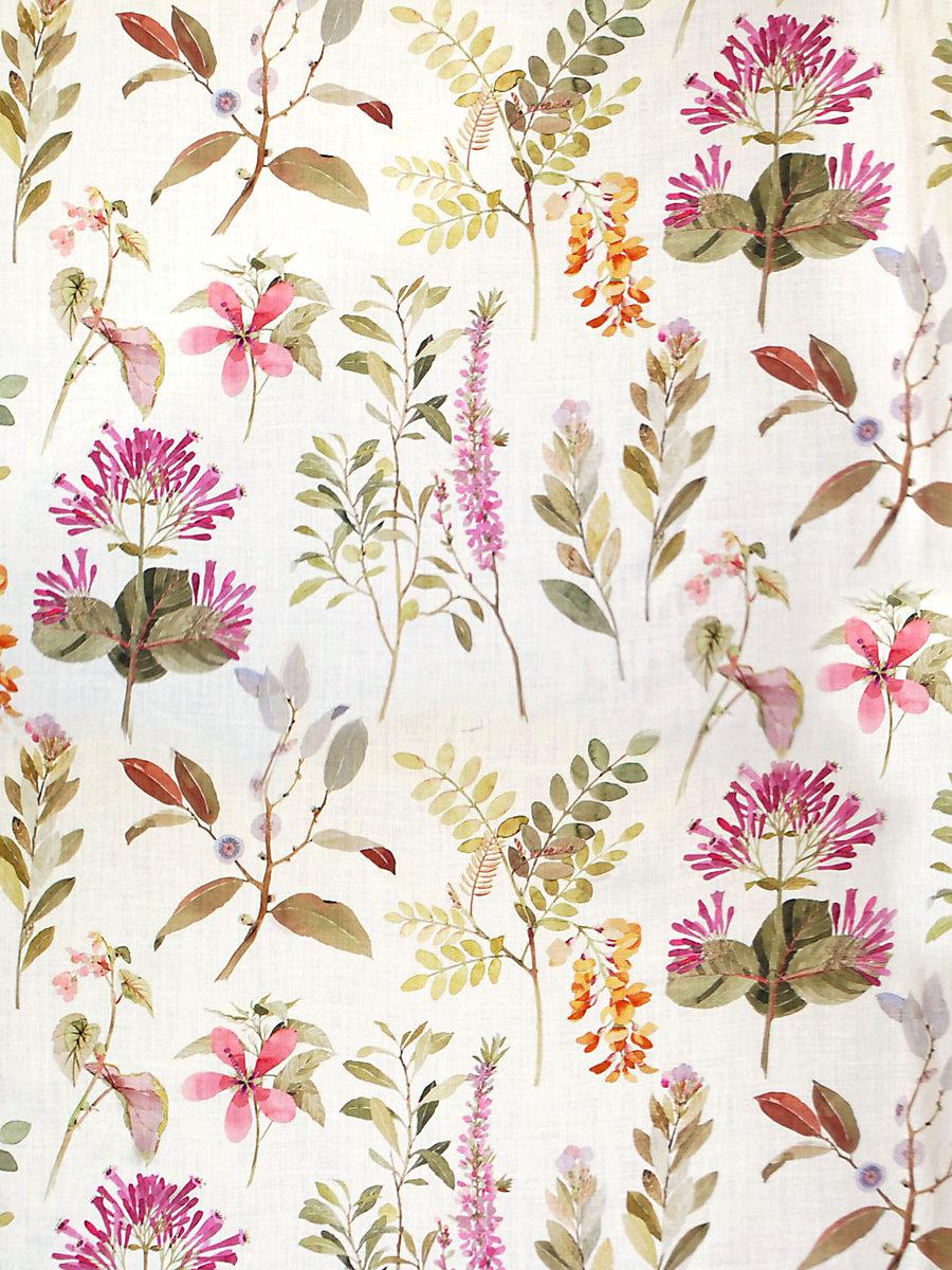 Scalamandre Sissinghurst Purple / Multi Fabric