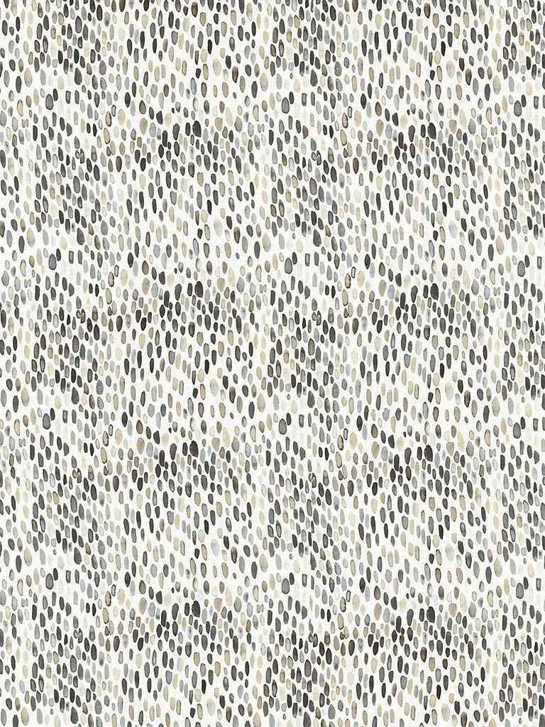Grey Watkins JAMBOREE LINEN PRINT GREYS Fabric