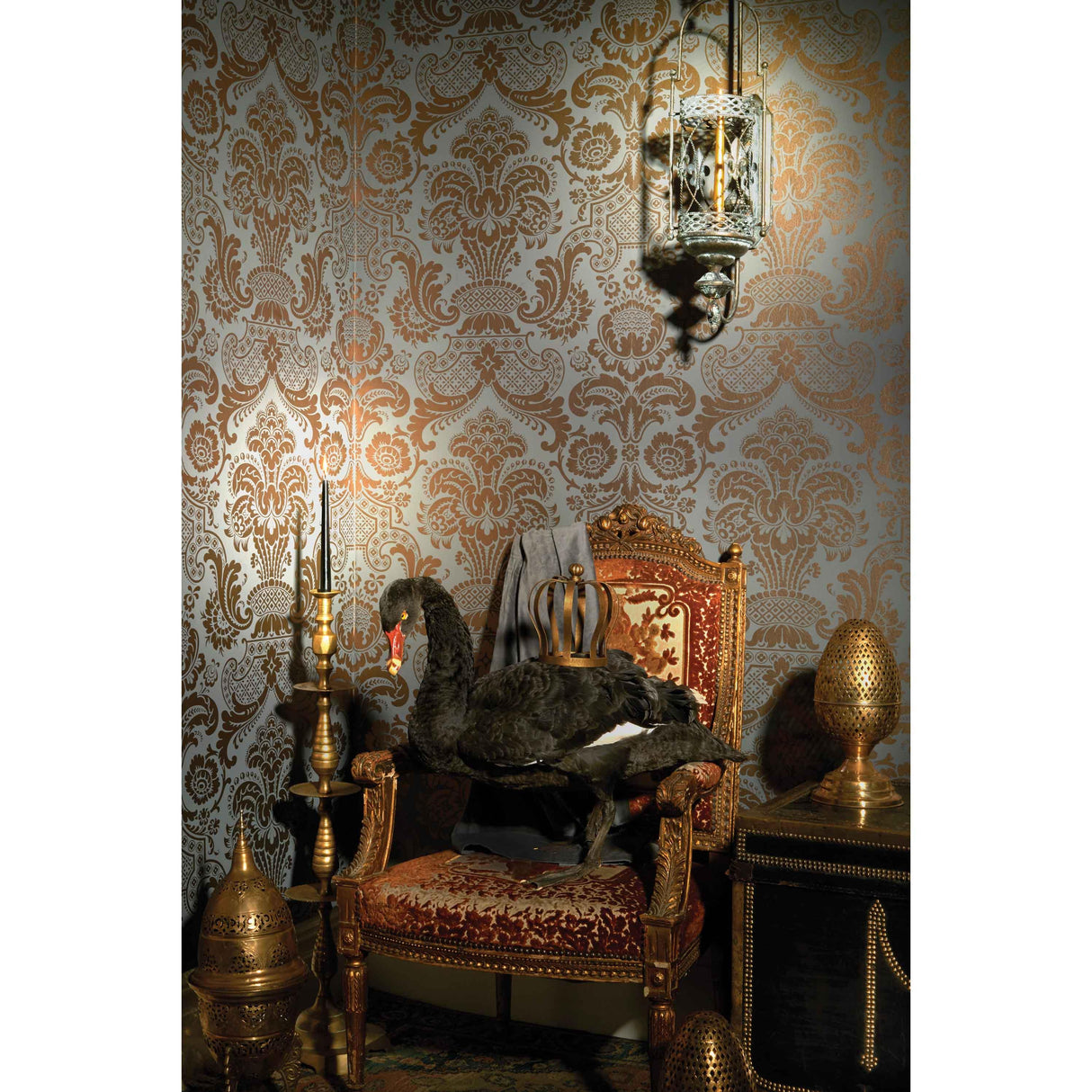 Cole & Son CARMEN CS CHARCOAL Wallpaper