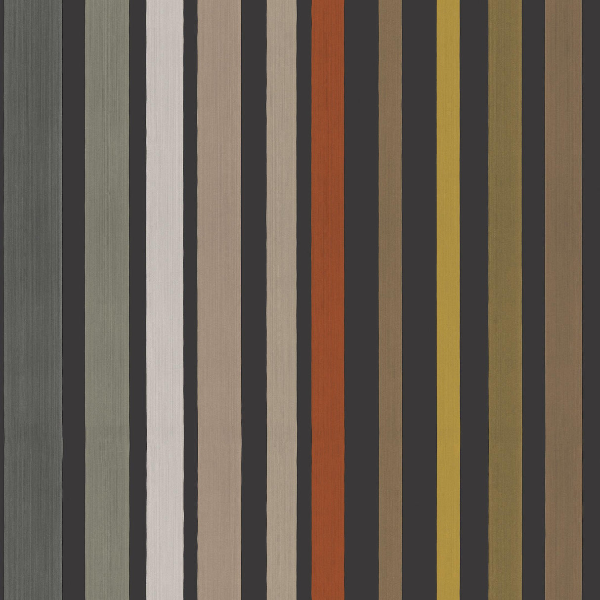 Cole & Son CAROUSEL STRIPE CHARCOAL Wallpaper