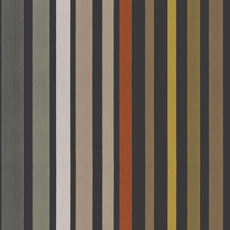 Cole & Son CAROUSEL STRIPE CHARCOAL Wallpaper