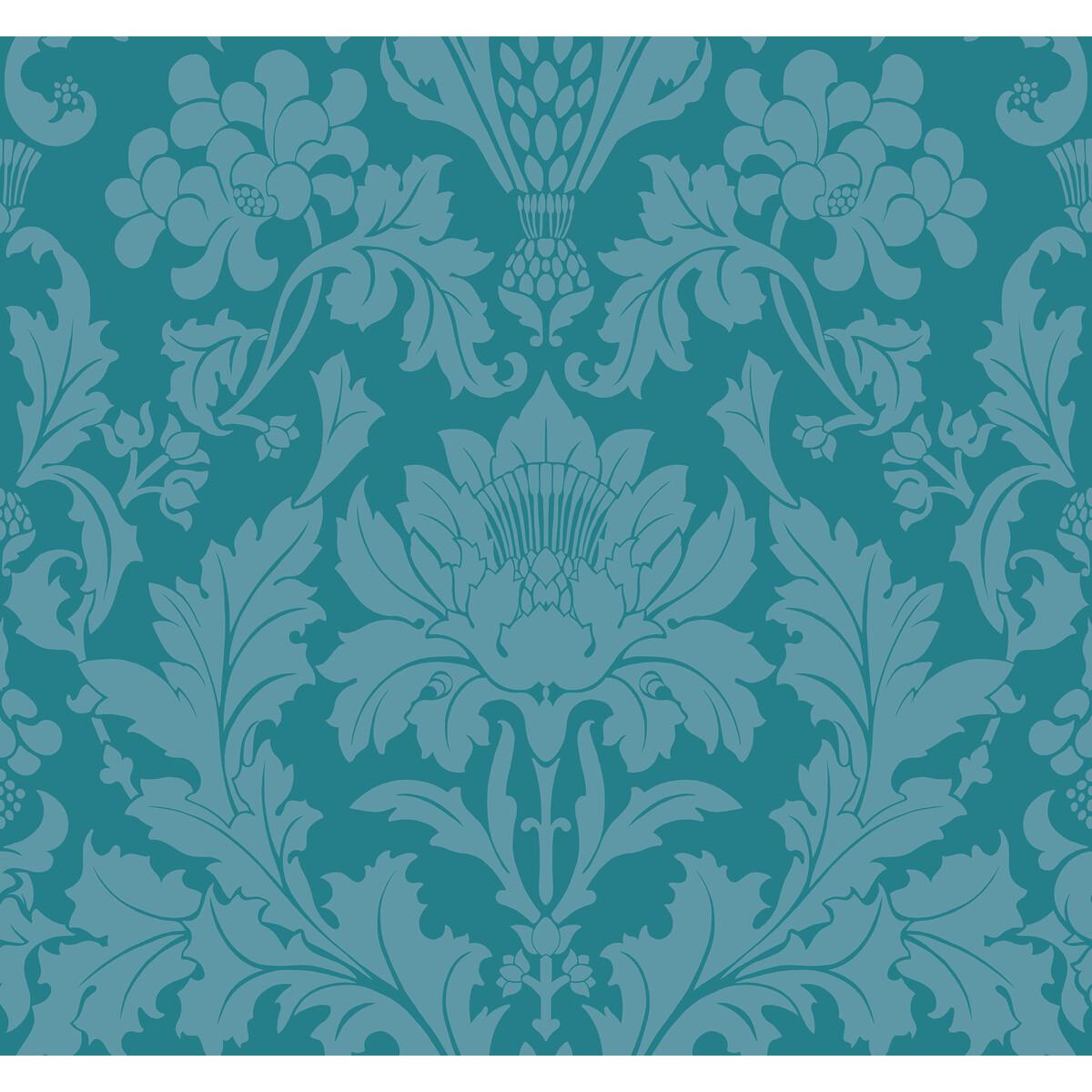 Cole & Son Fonteyn Teal Wallpaper