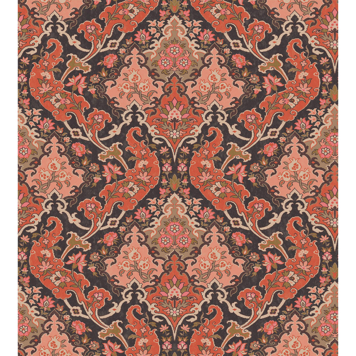 Cole & Son PUSHKIN CORAL Wallpaper