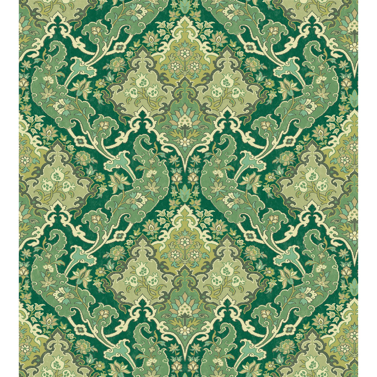 Cole & Son PUSHKIN FOREST GREEN Wallpaper
