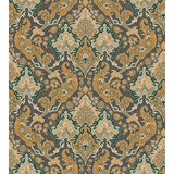 Cole & Son PUSHKIN GINGER & CHARCAOL Wallpaper