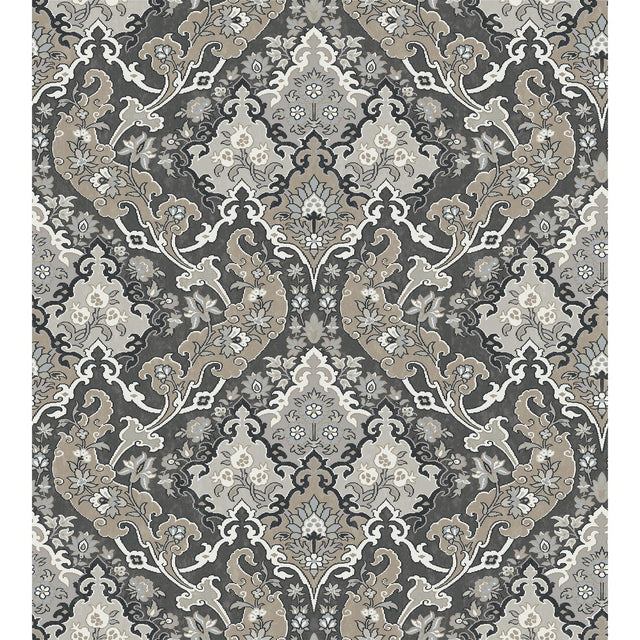 Cole & Son PUSHKIN CHARCOAL Wallpaper