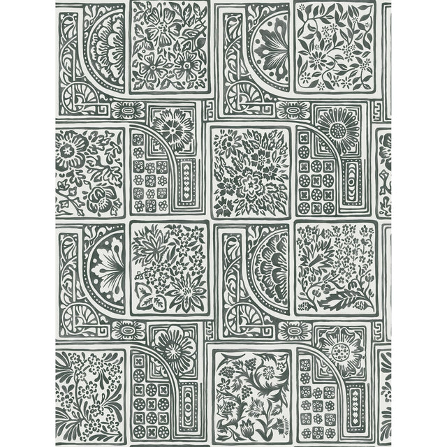 Cole & Son BELLINI BLACK & WHITE Wallpaper