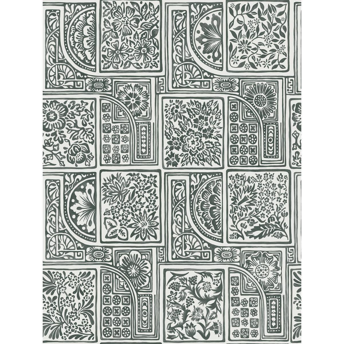 Cole & Son Bellini Black & White Wallpaper