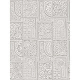 Cole & Son Bellini Grey & White Wallpaper