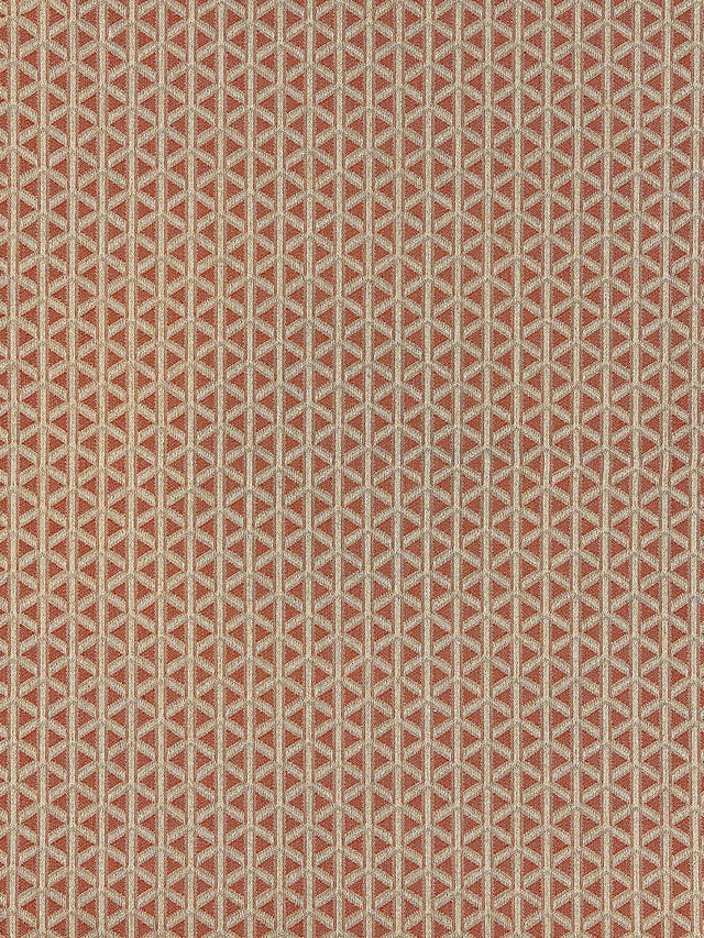 Scalamandre Cross Channel Pimento Fabric